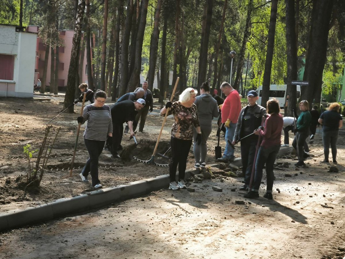 Благоустройство лагеря