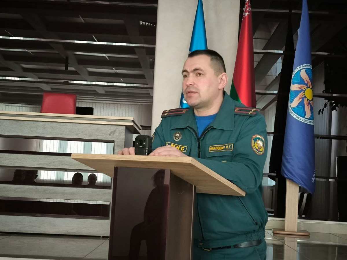 Встреча с сотрудником МЧС