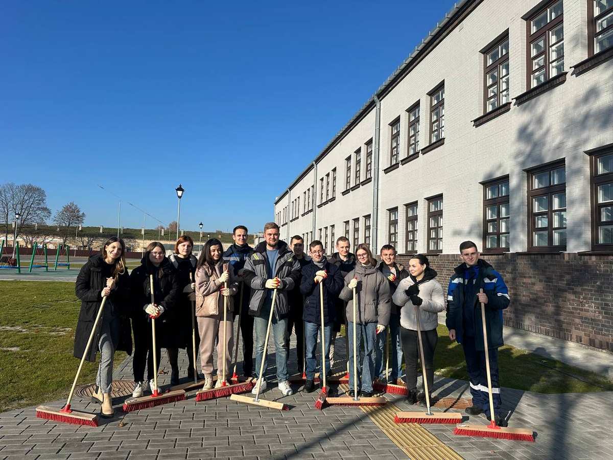 Благоустройство в Брестской крепости